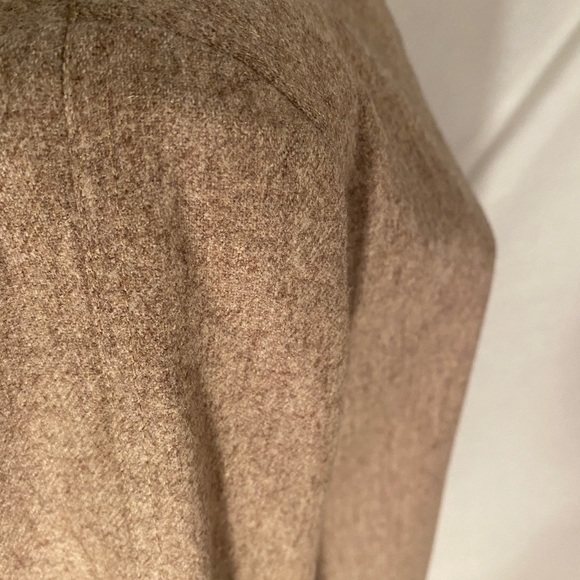 Liz Claiborne Tan Wool Vintage Long Sleeves Jacket - Picture 4 of 11